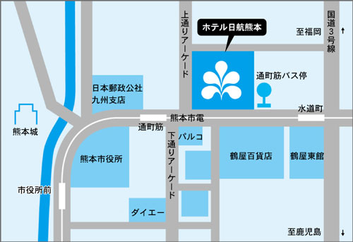 学会賞授賞式・受賞講演・懇親会会場周辺図