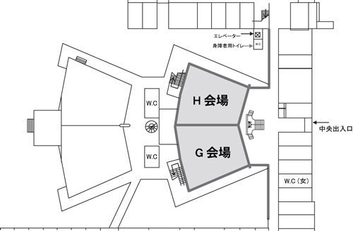 文・法講義室1Ｆ